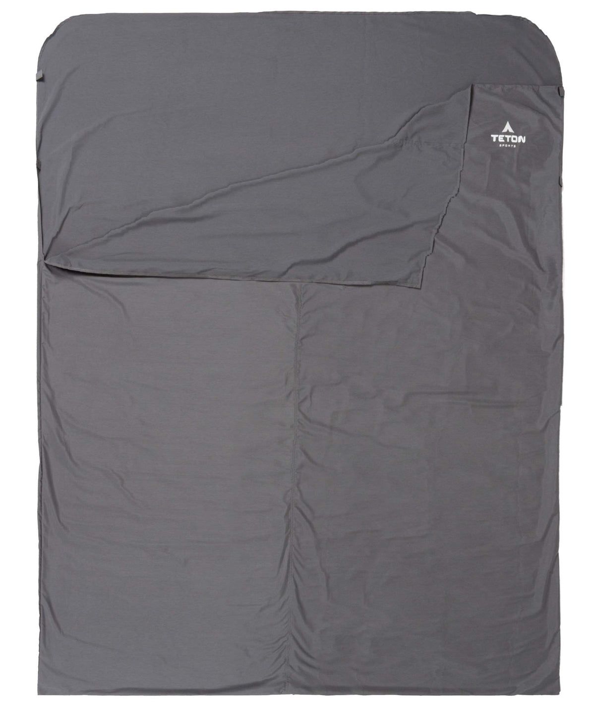 Teton Sports Mammoth liner folded for compact packing and quick setup on trips.