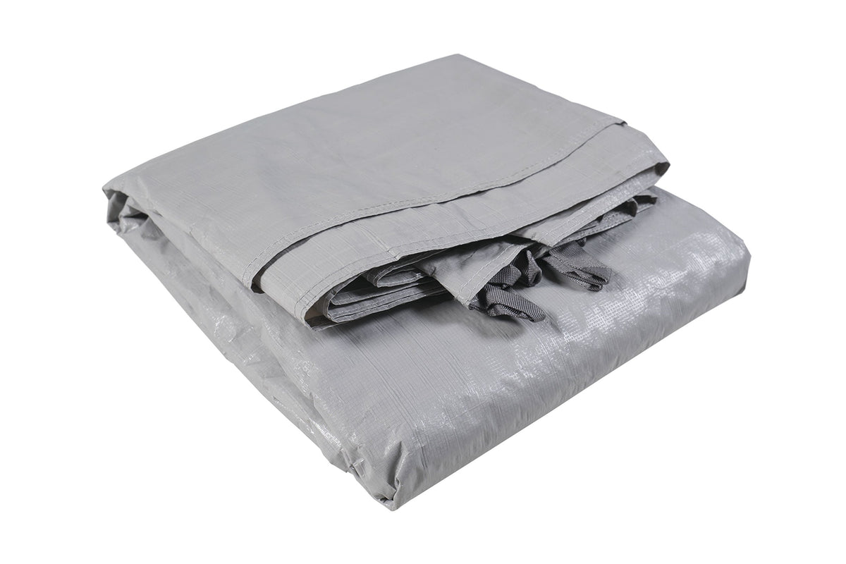 TETON Sports Mesa 10 Footprint under tent provides protection and dry camping surface.