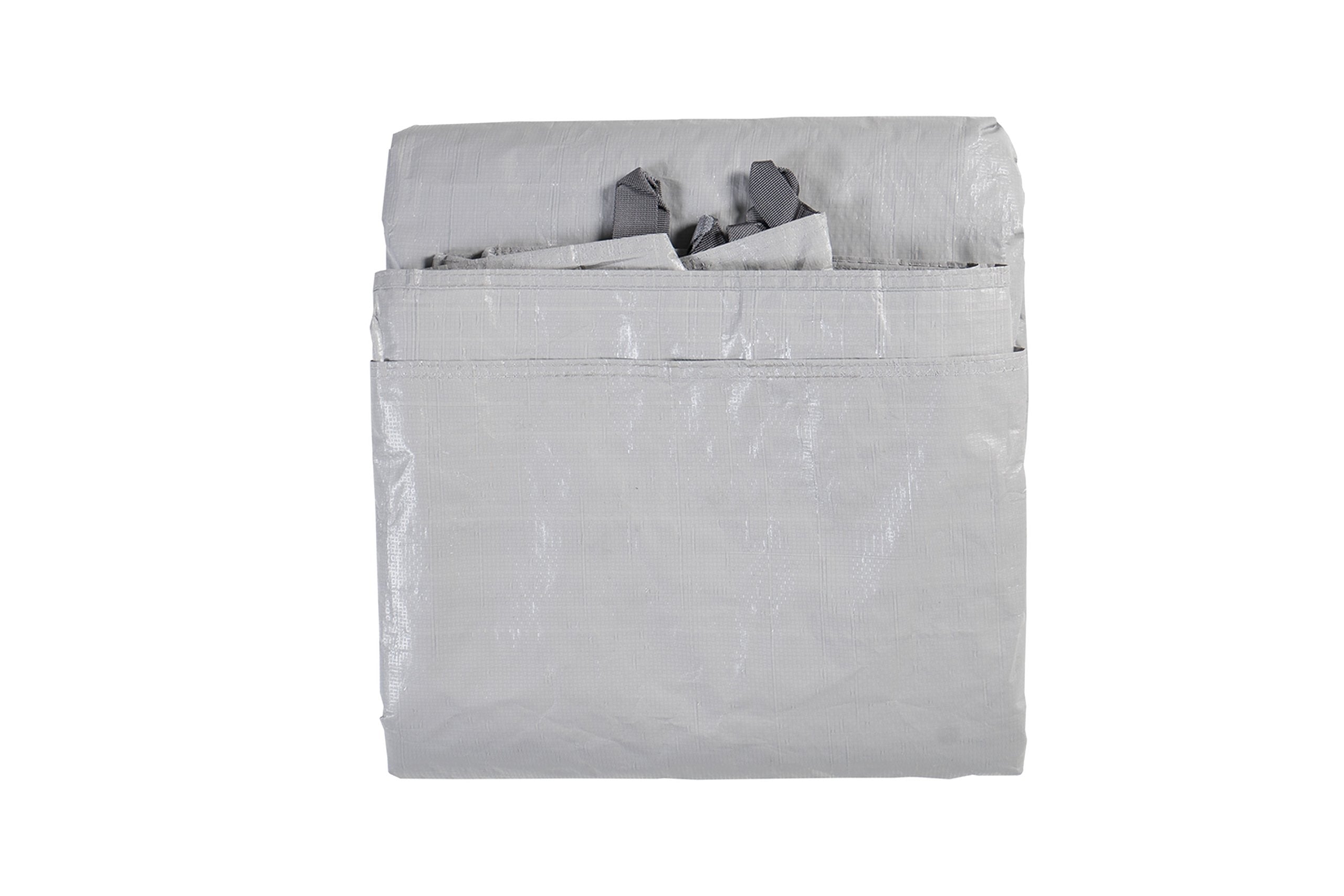 TETON Sports Mesa 10 Footprint waterproof tarp shields tent floor from moisture.