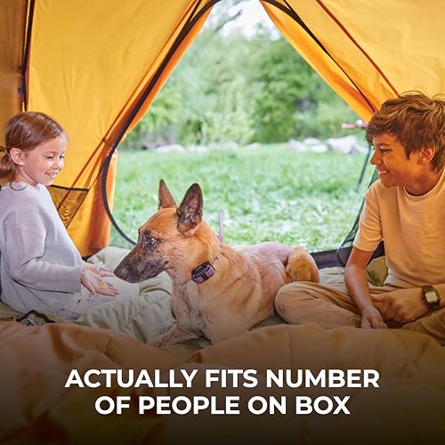 Teton Sports Mountain Ultra Tent mesh top provides breathable night air for stargazing.