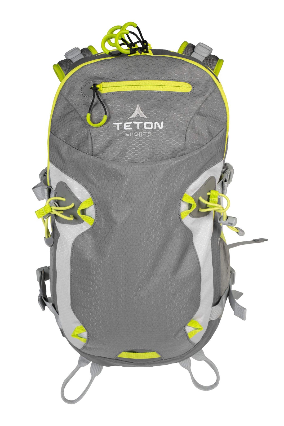 Teton Sports Pursuit 2000 backpack front view for on-the-go hiking and travel