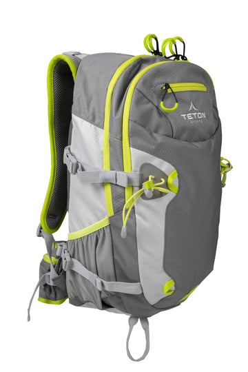 Teton Sports Pursuit 2000 ergonomic shoulder straps for balanced weight