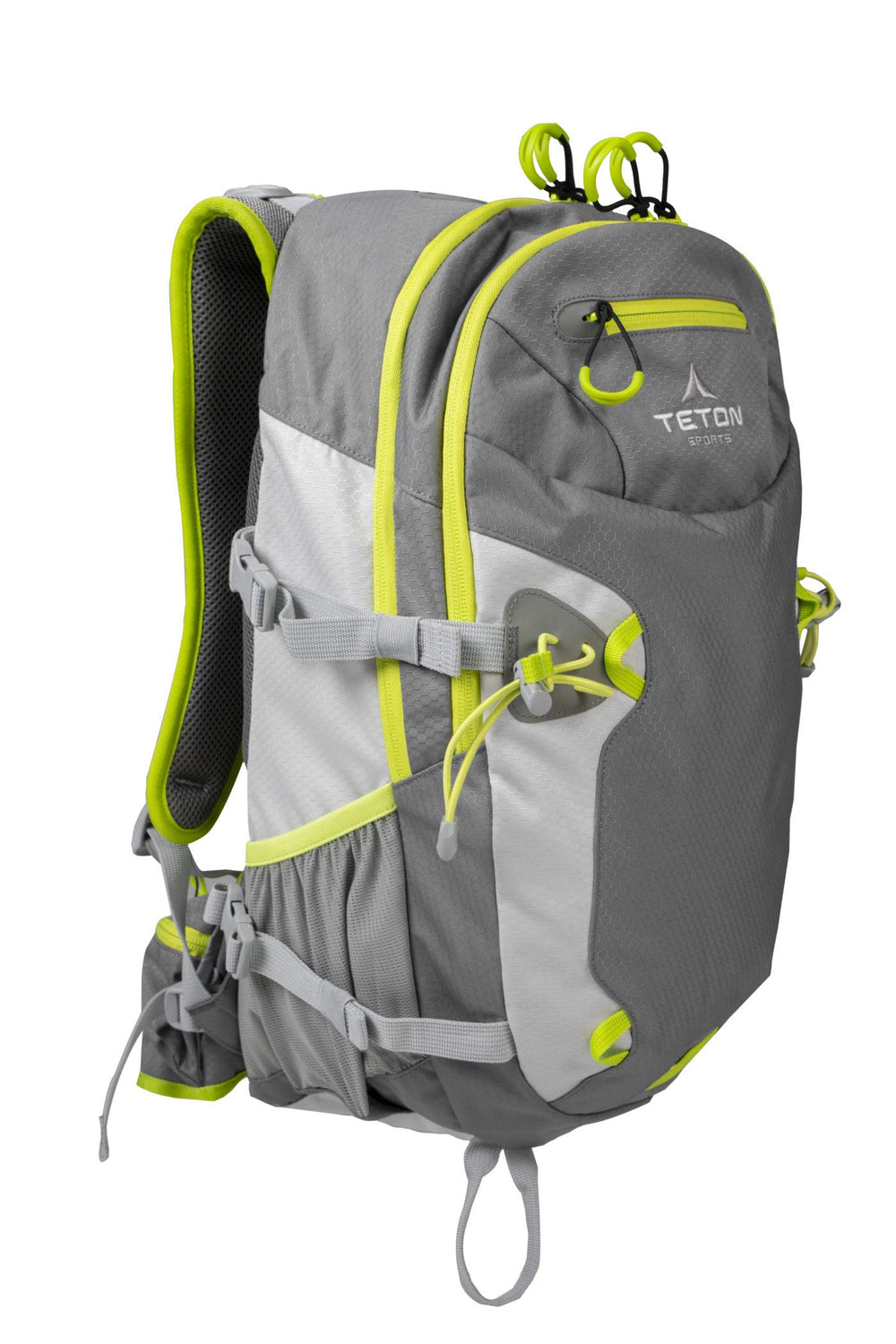 Teton Sports Pursuit 2000 ergonomic shoulder straps for balanced weight