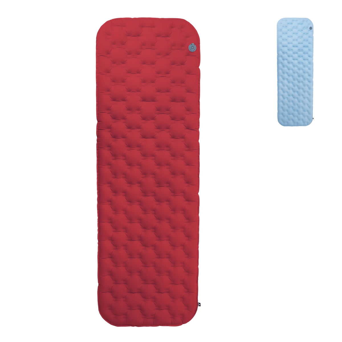 TETON Sports Skyline pad top view offers cushioned comfort for camping.