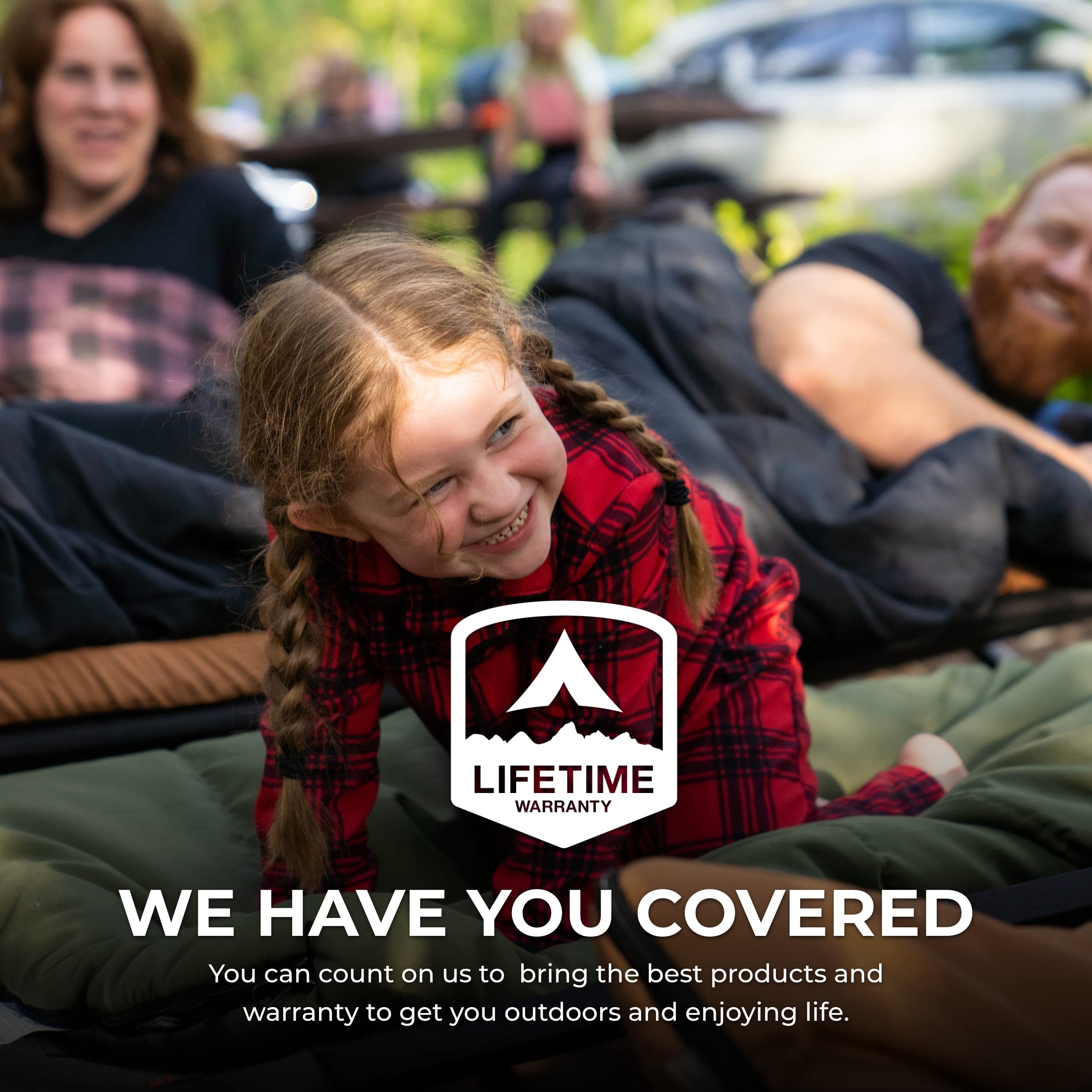TETON Sports Teton Junior durable shell withstands campsite wear.