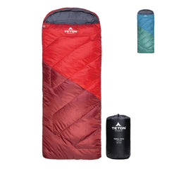 TETON Sports Teton Junior 20 Degree sleeping bag exterior for rugged kids camping.
