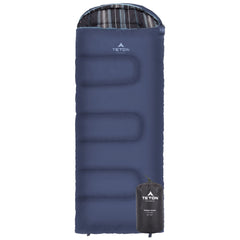 TETON Sports Teton Junior front view shows warm, kid-friendly camping sleeping bag.