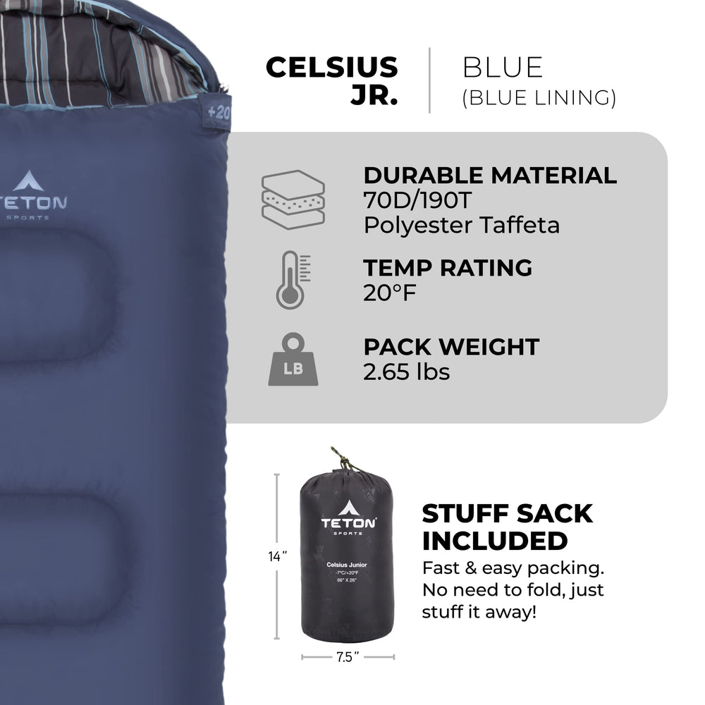 TETON Sports Teton Junior interior pocket for phone or flashlight.