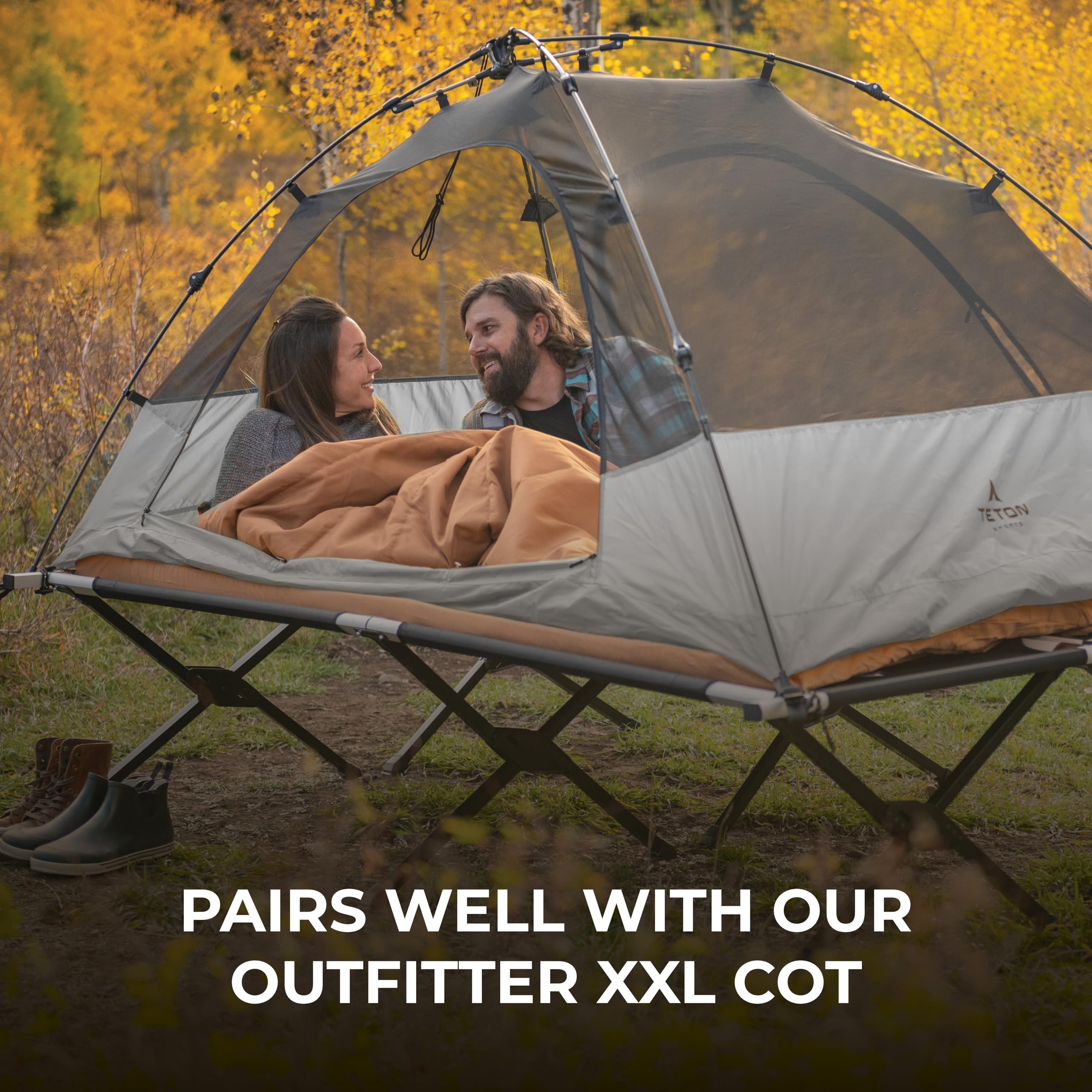 TETON Sports Vista Stargazing view with a breathable mesh canopy.