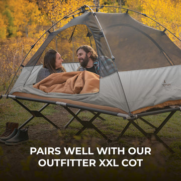 TETON Sports Vista Stargazing view with a breathable mesh canopy.