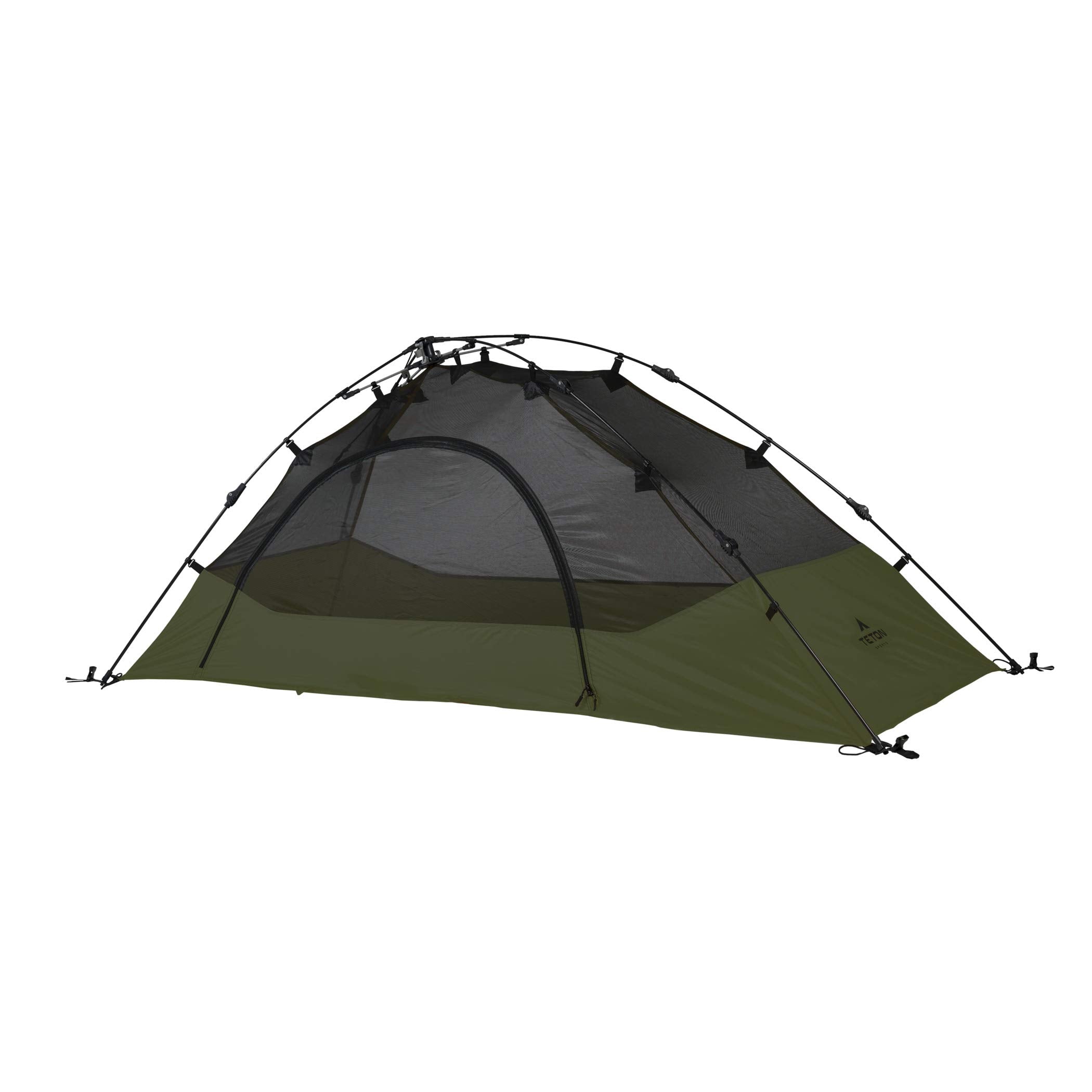 One-person sleep system for solo adventures with dependable shelter