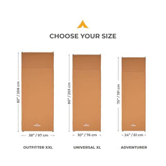 TETON Sports Universal Camp Pad top view illustrating full sleeping surface.
