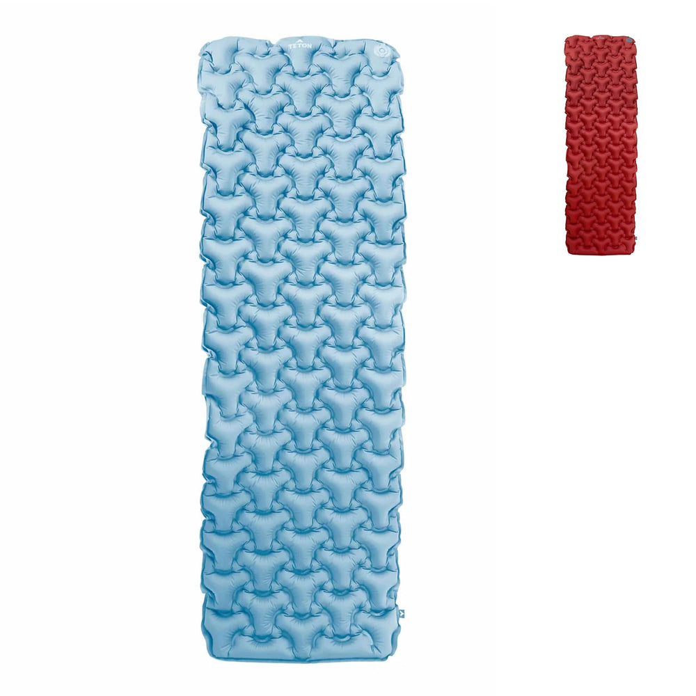 Tetonsports Teton Altos sleeping pad front view shows compact comfort for camping.