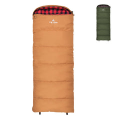 TETON Sports Teton Junior sleeping bag with durable canvas shell for rugged kid nights.