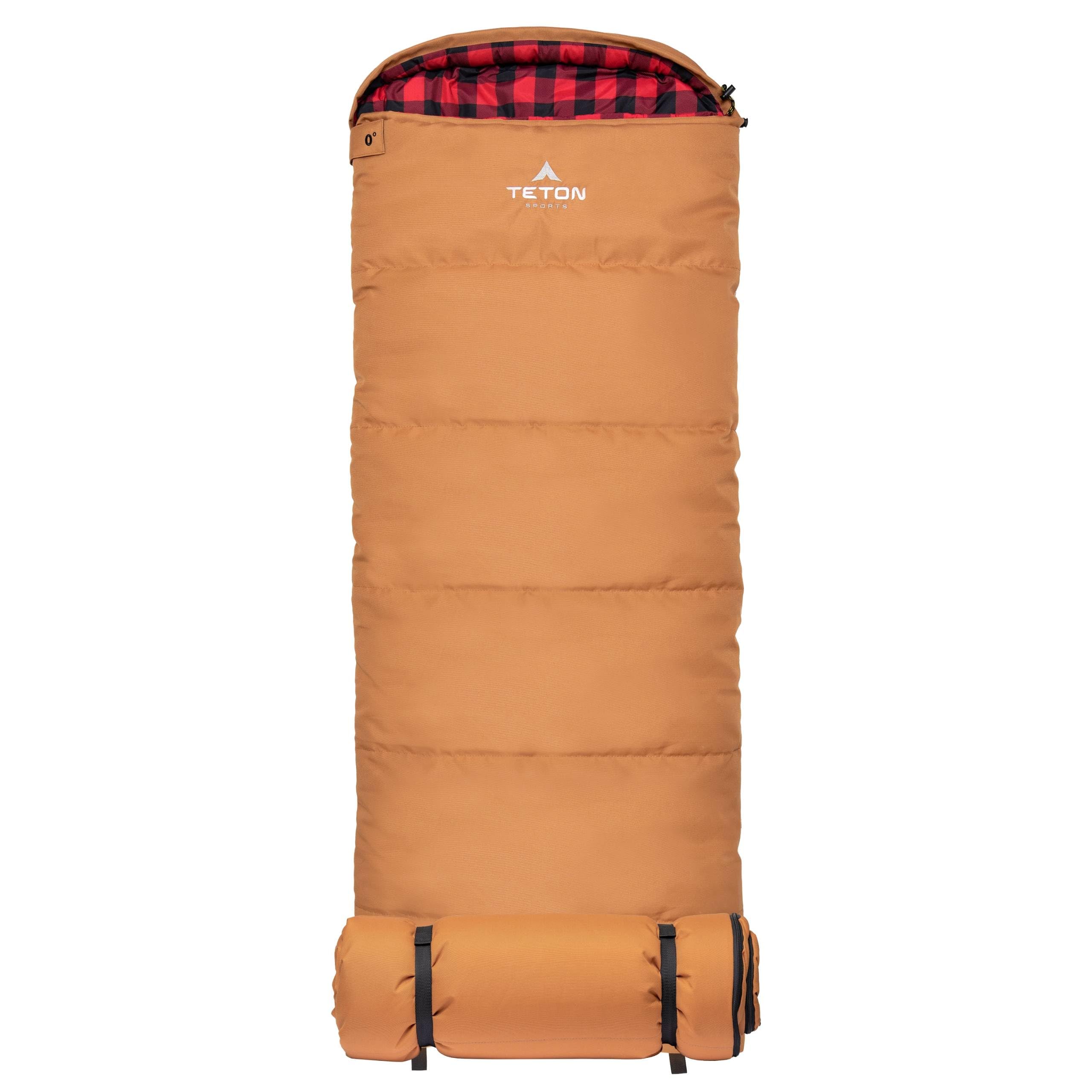 Loops help maintain loft and proper storage between adventures.
