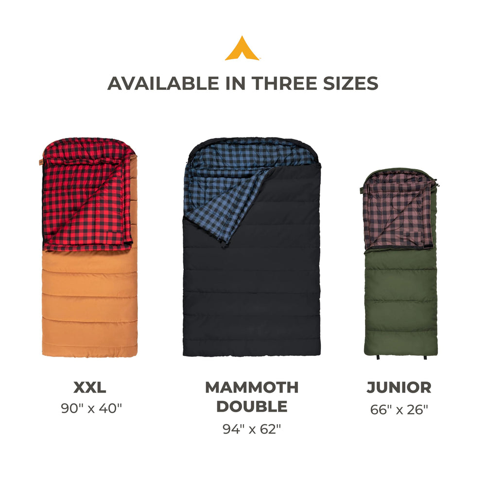 Sturdy stuff sack simplifies packing after campouts.