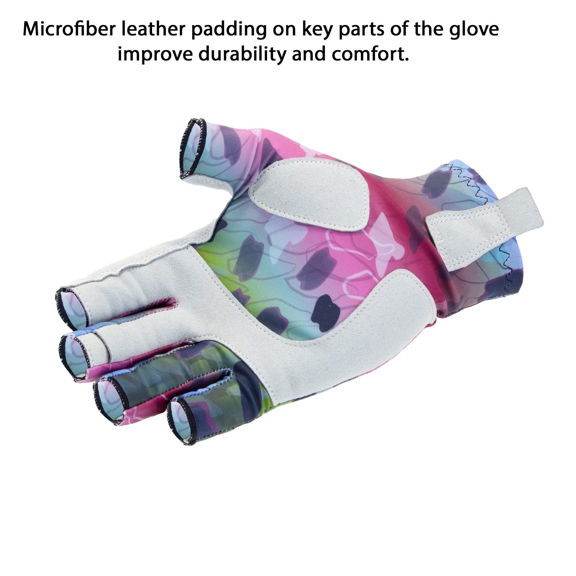 Teton Sports Trout Series fingerless design gloves support paddling and hands-on tasks.