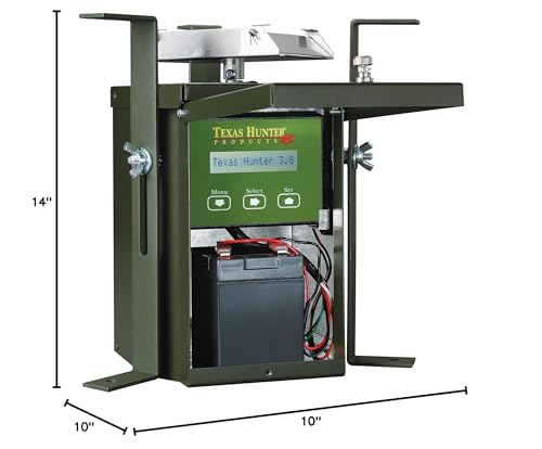 Texas Hunter TH70 field setup demonstrates reliable feeding in remote hunting areas.