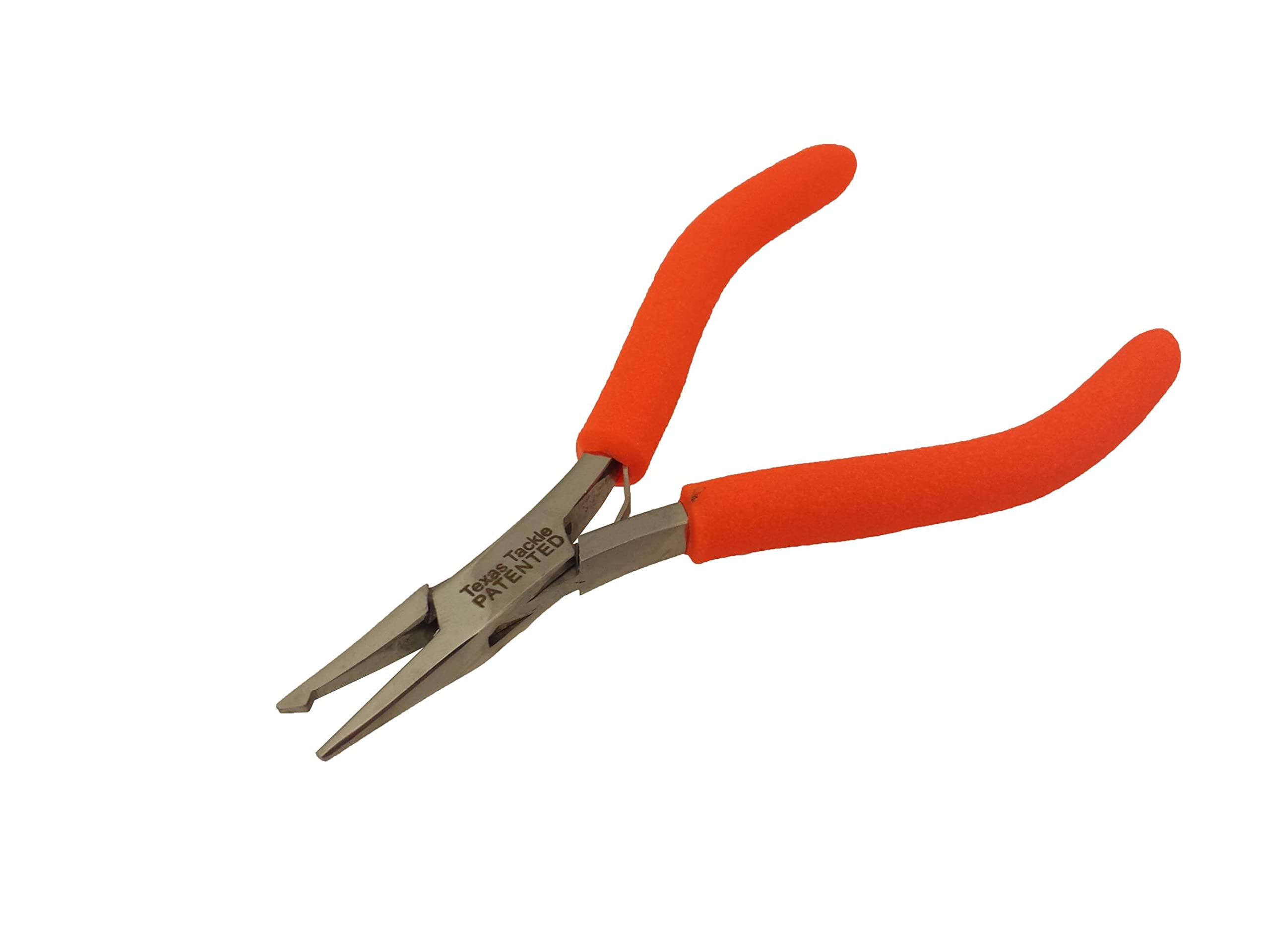 Close-up of Texas Tackle 30100 Split-Ring Plier, Small Size, Orange