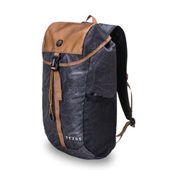 Tezos Juniper Daypack back panel breathability for cool, comfortable hiking.