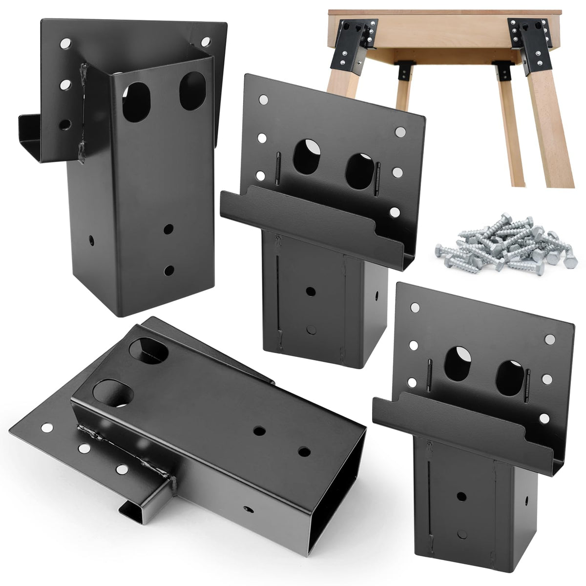TFMUZERT elevator bracket screws included for fast outdoor installation.