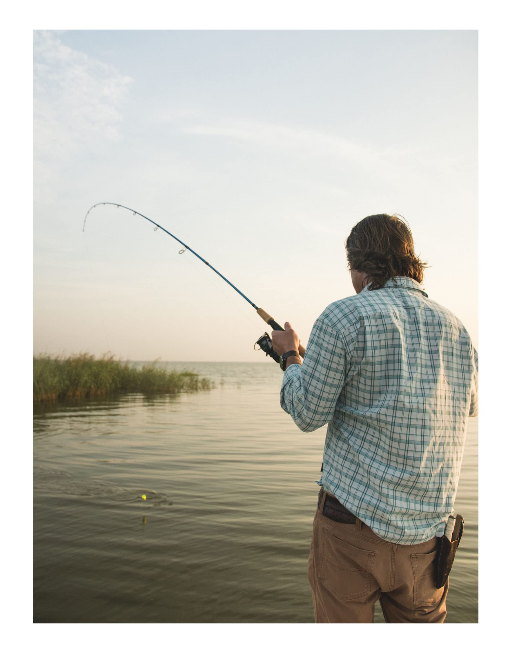 32-inch airline-friendly hard nylon rod tube for travel