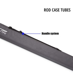 Nylon-covered PVC material and interior of TFO rod case