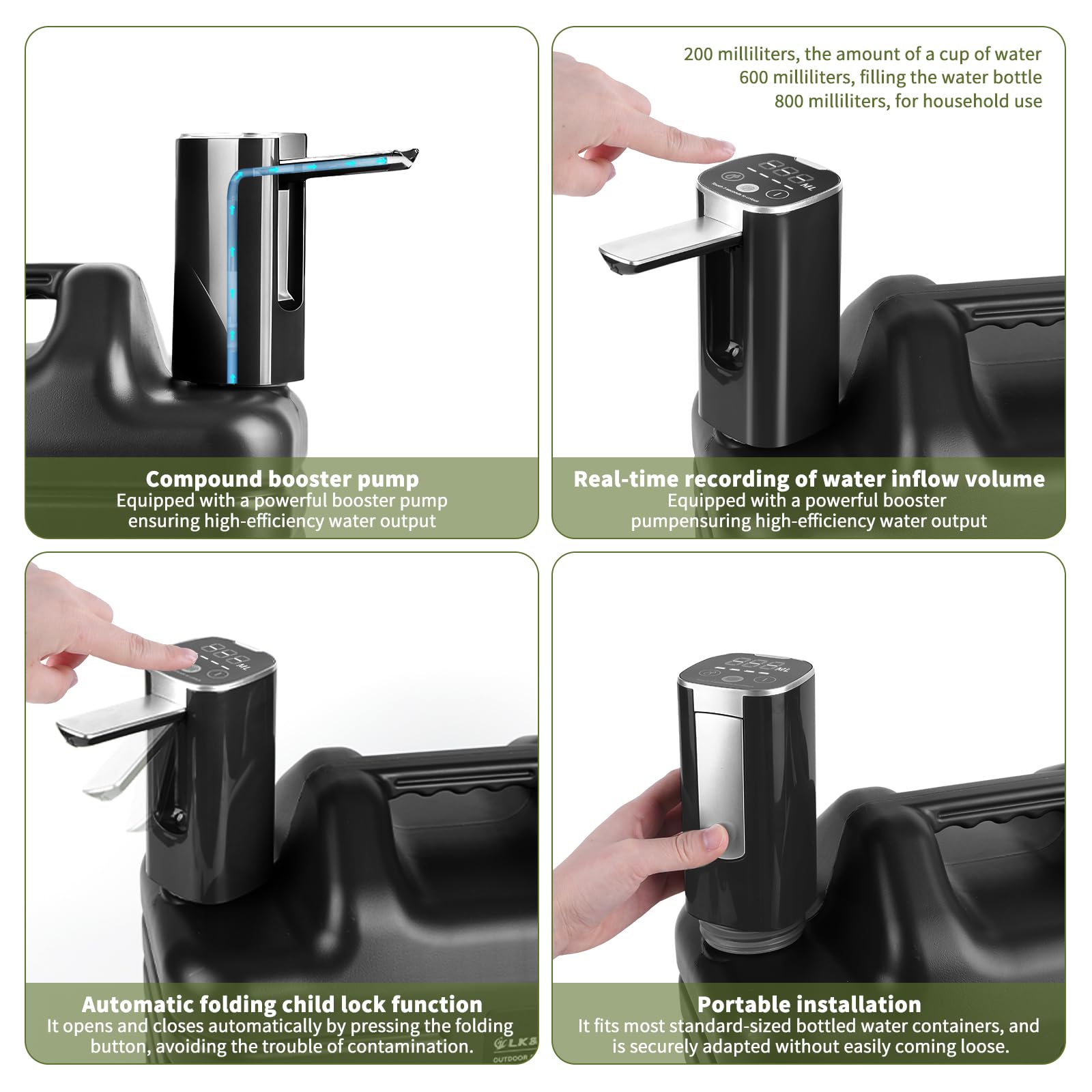 TfruKiet BPA-free material ensures safe drinking water during camping.
