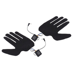 Tgoon USB heated gloves pad side view highlights slim profile for indoor and outdoor wear