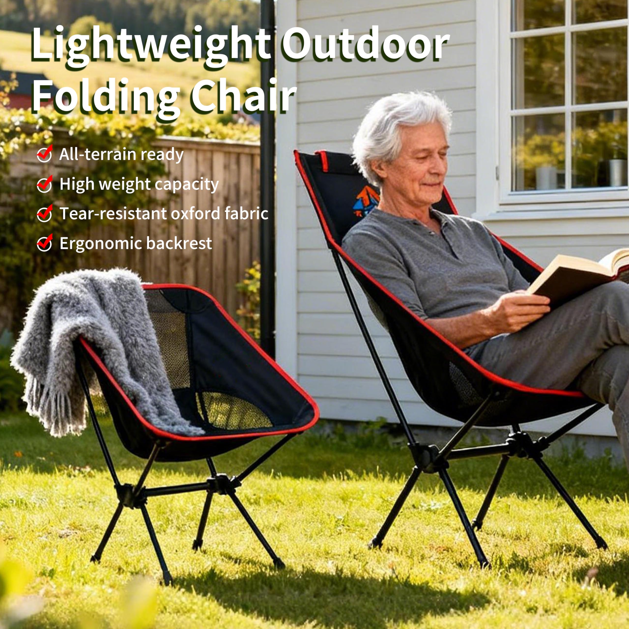 TGpao ergonomic high backrest supporting the waist and spine during long seating