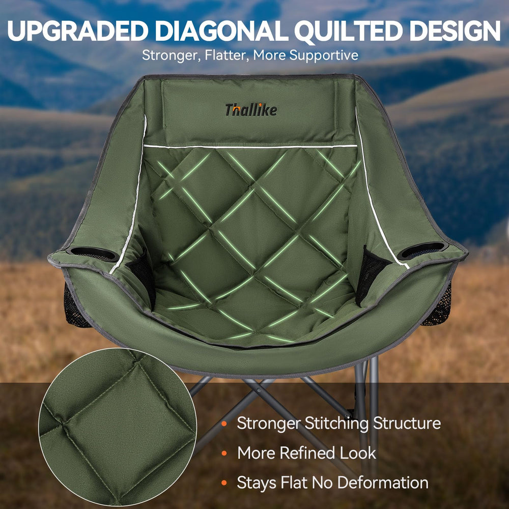 Thallike chair 750g padding cushions head and neck comfortably.