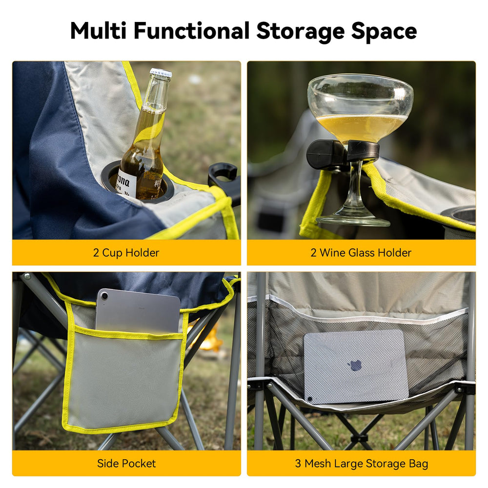 Thallike chair back pockets store snacks and magazines for easy access