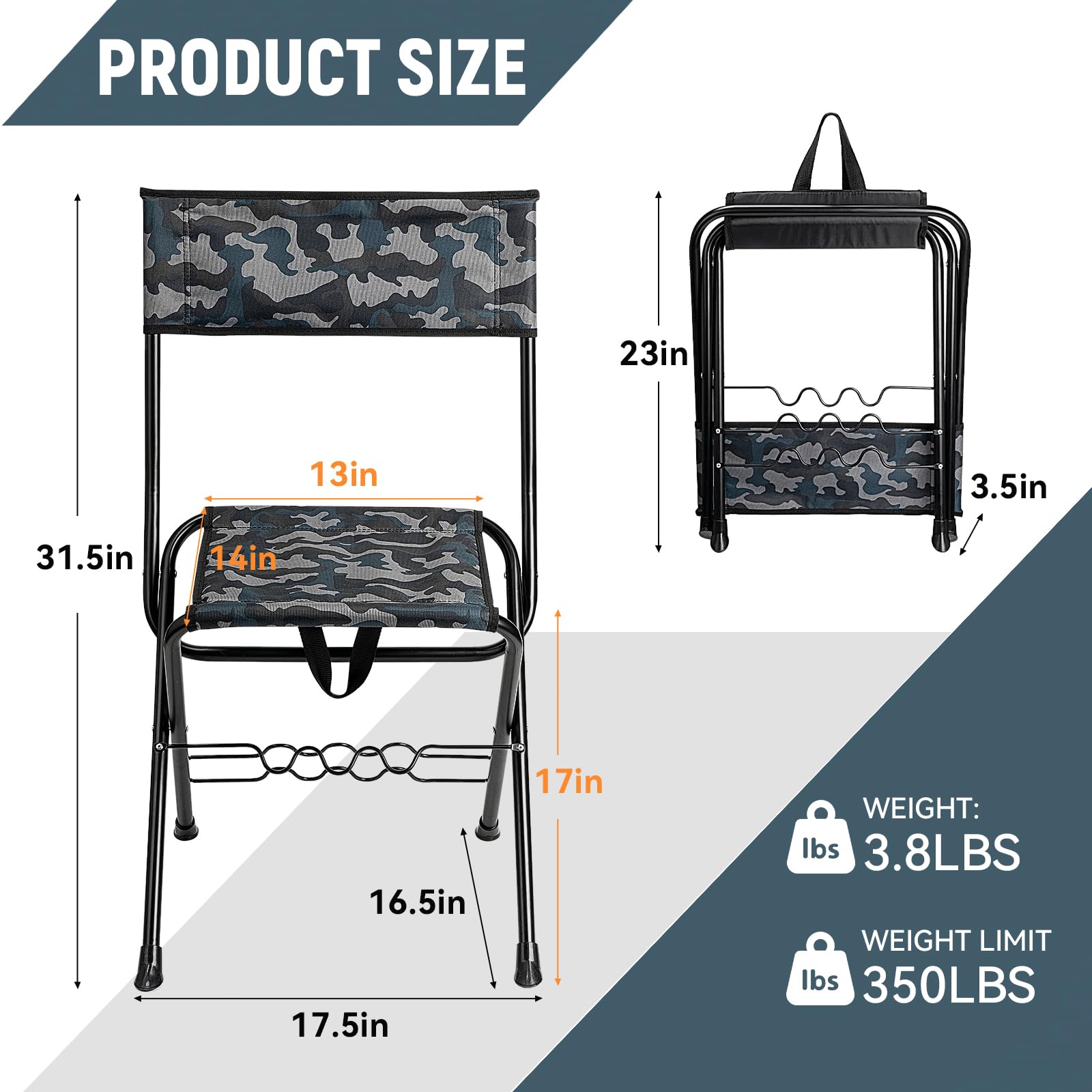 Thallike chair rod holder with adjustable modes keeps up to three rods hands-free.