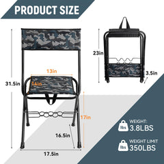 Thallike chair rod holder with adjustable modes keeps up to three rods hands-free.