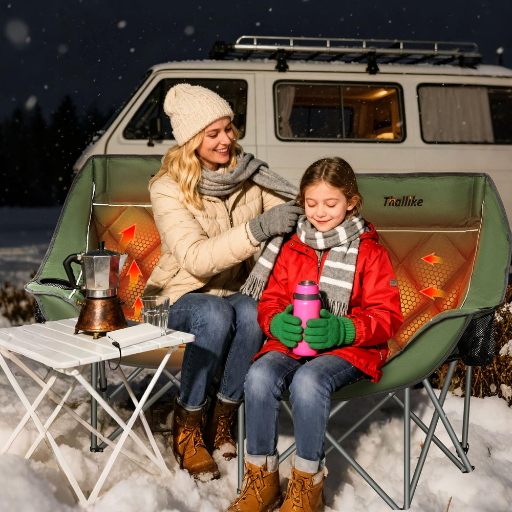 Thallike heated chair carry bag enables easy transport after camping or tailgating