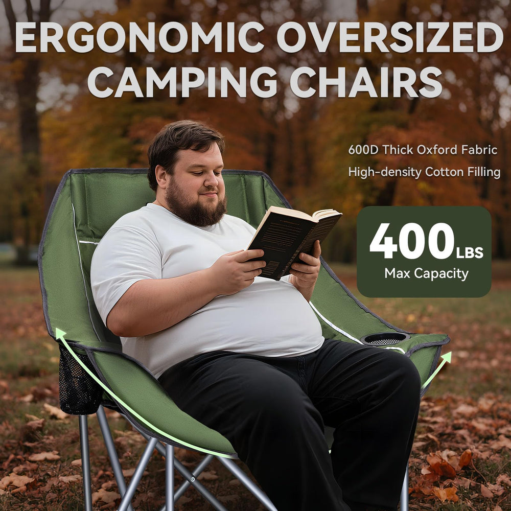 Thallike heavy-duty frame supports up to 400 lbs safely.