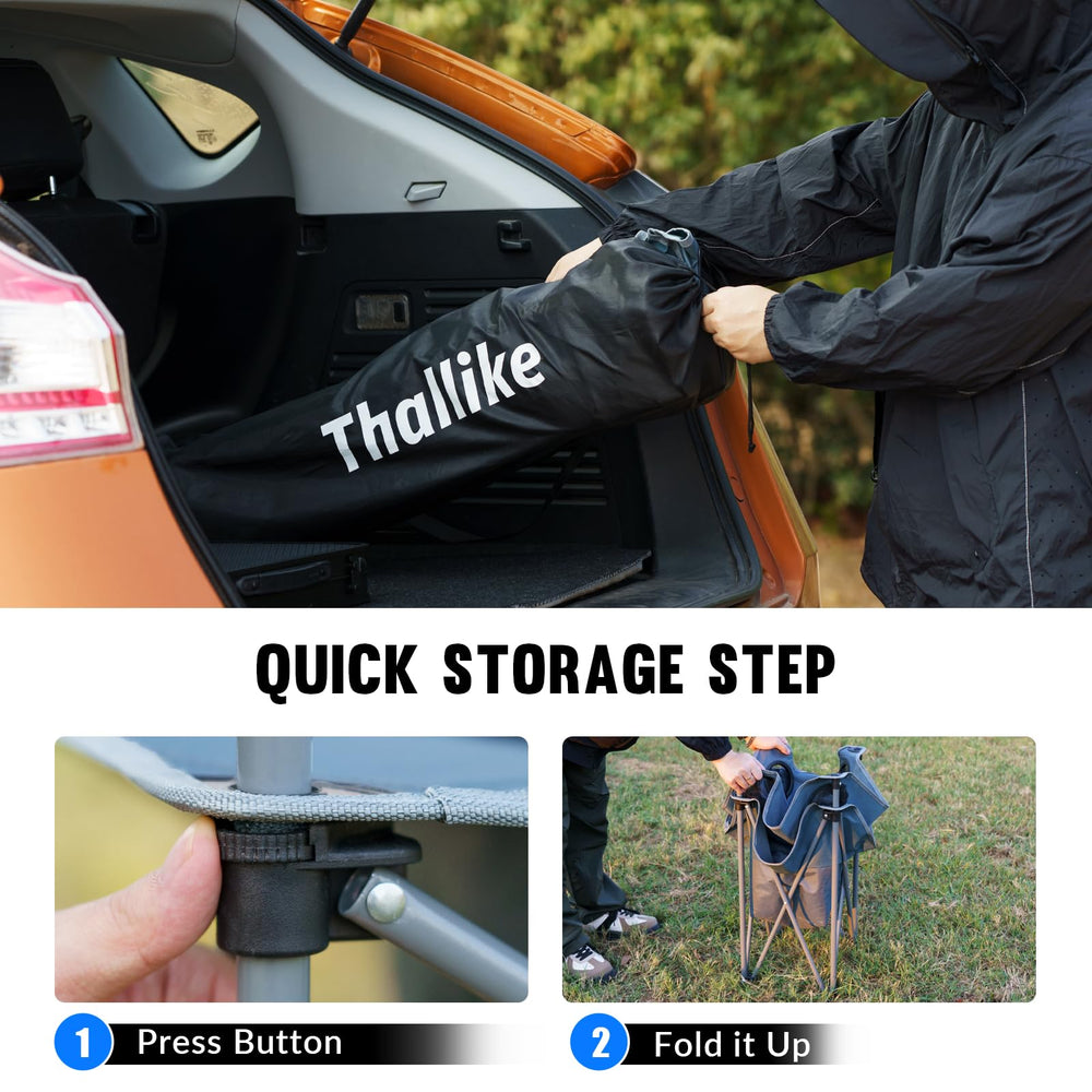 Thallike lightweight table weighs 4.4 pounds for portability