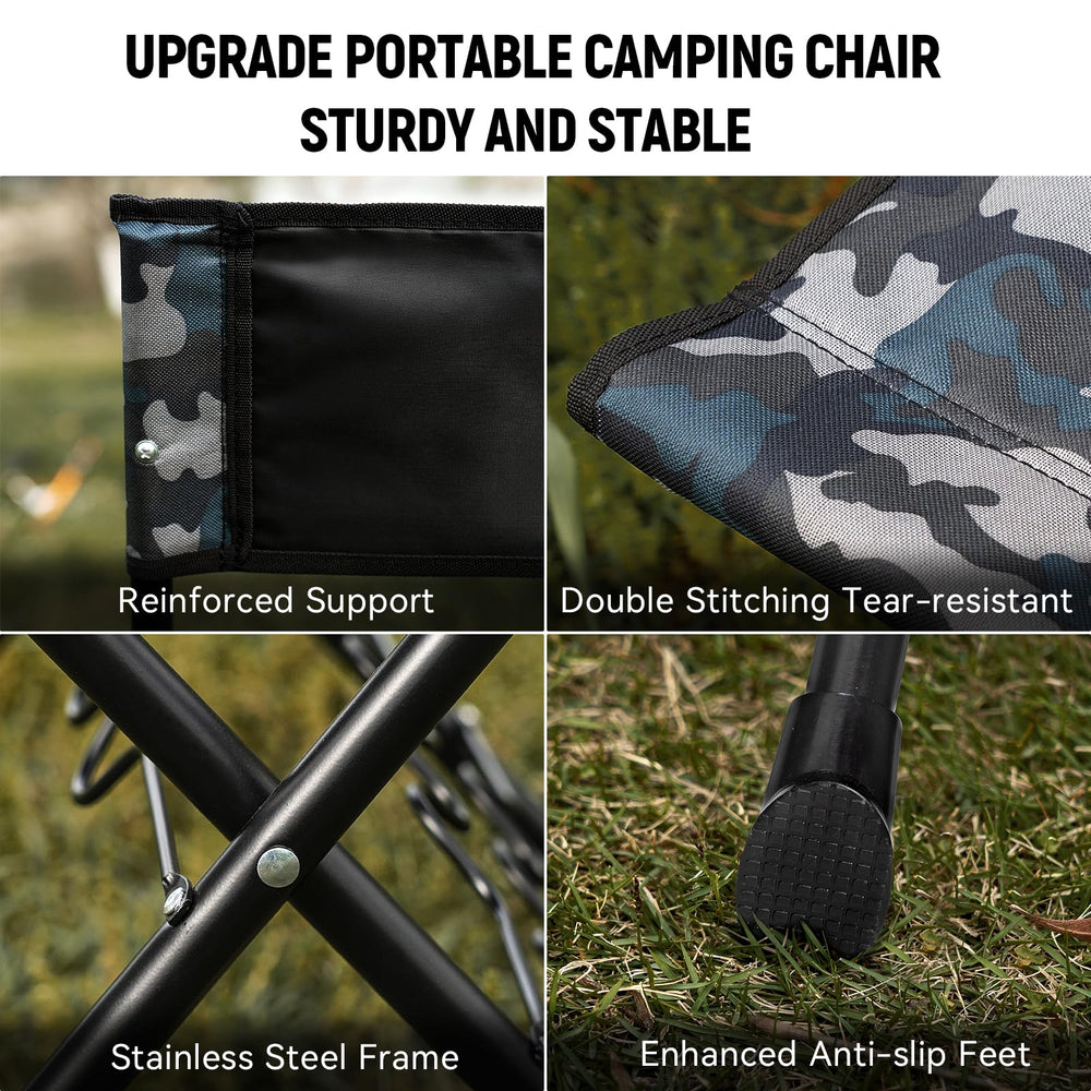 Thallike multipurpose outdoor chair ideal for camping, fishing, picnics, and beach days.