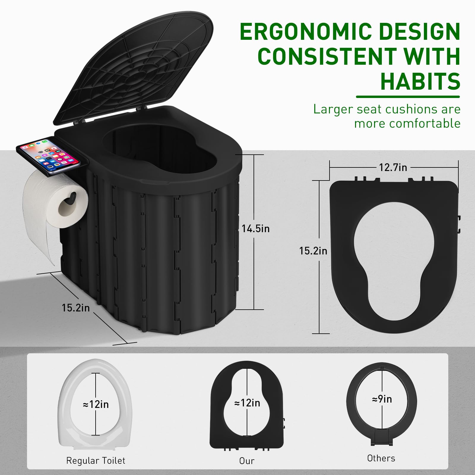 Thallike privacy tent setup provides quick, private outdoor bathroom space.
