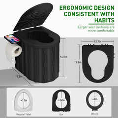 Thallike privacy tent setup provides quick, private outdoor bathroom space.