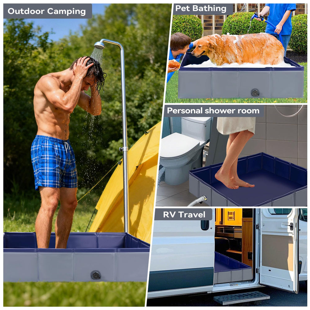 Thallike storage bag included emphasizes organized, portable camping setup.