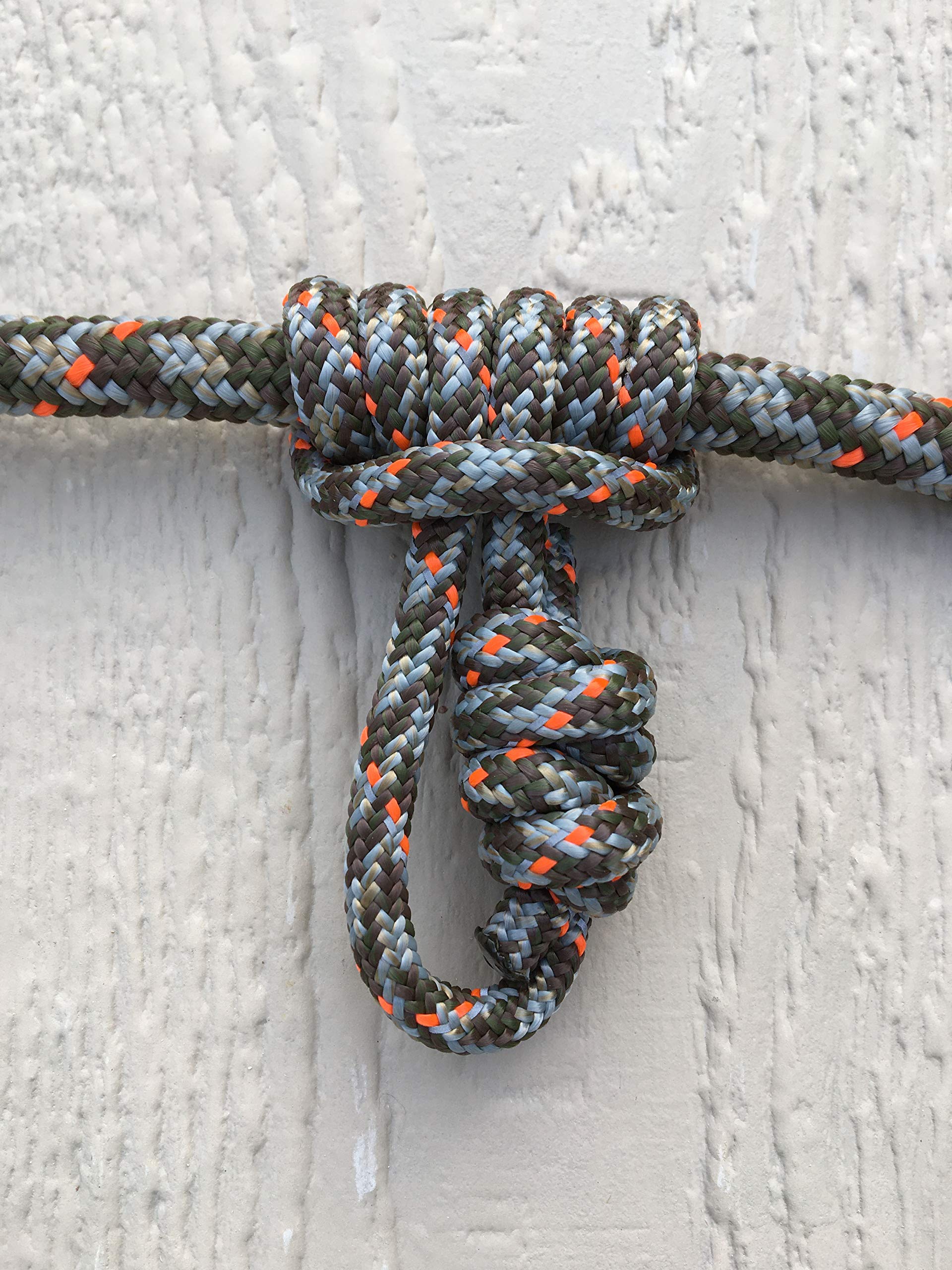 Durable nylon core with polyester cover resists wear in the field