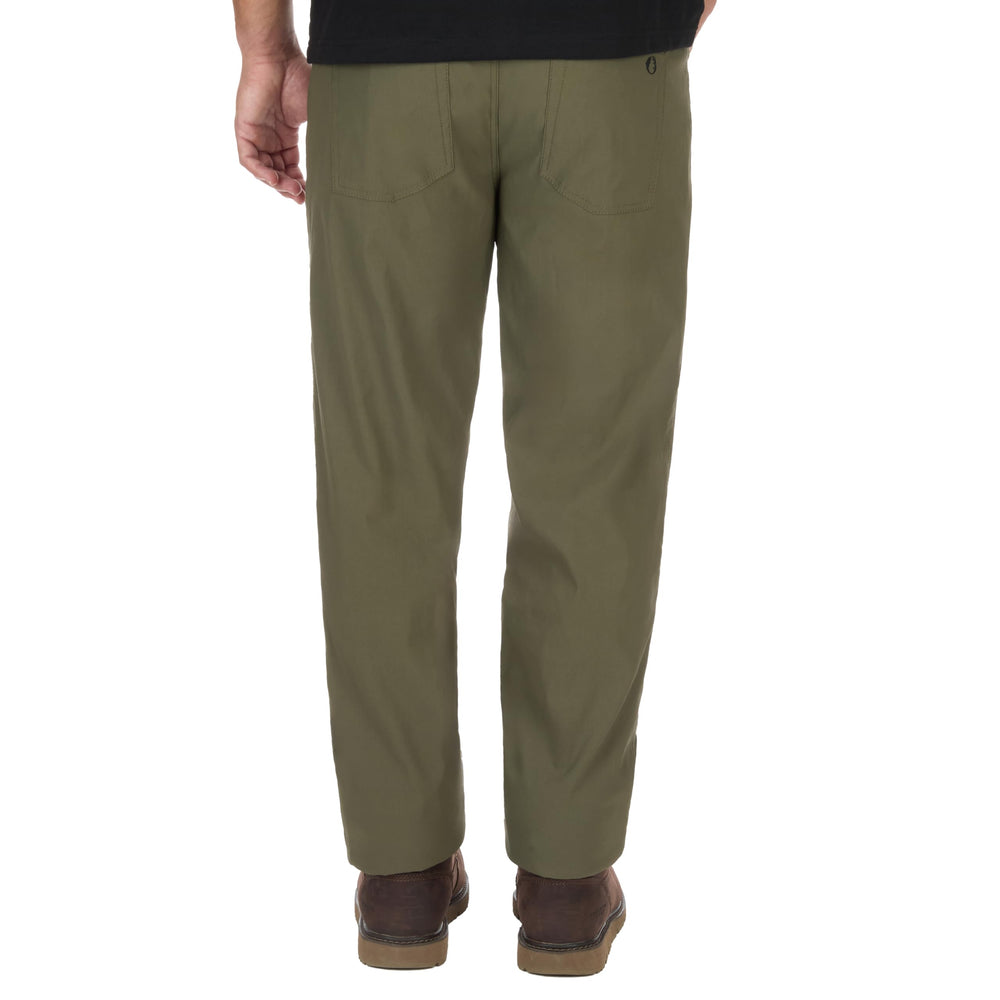 The American Outdoorsman durable nylon ripstop shell withstands rugged terrain.