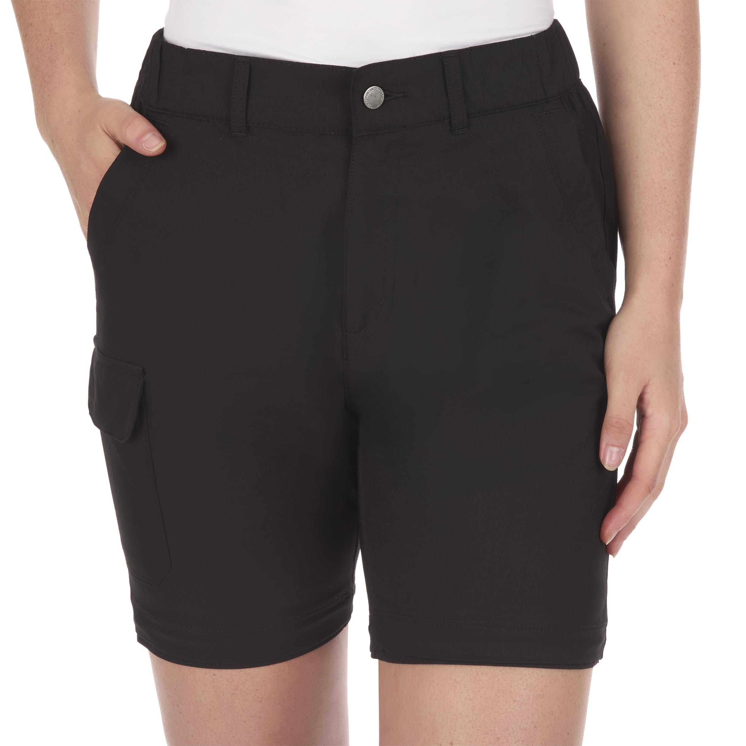 7-inch shorts inseam offers flexible coverage for active days outdoors.