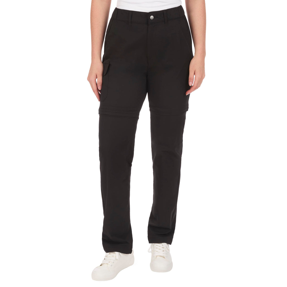 The American Outdoorsman zip-off hiking pants, quick-convert to shorts for trail comfort