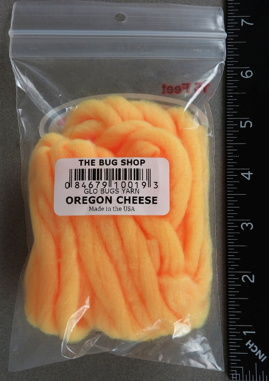 The Bug Shop Glo-Bug Yarn closeup texture highlighting soft pliable finish for wraps