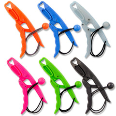 The Fish Grip in bright orange for easy visibility on deck and in water