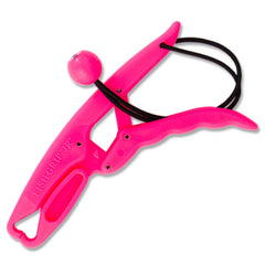 The Fish Grip Jr. Pink compact design for secure fish handling on the go