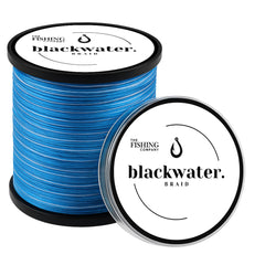 The Fishing Company Blackwater Braid 8X closeup shows strong weave for tough fish