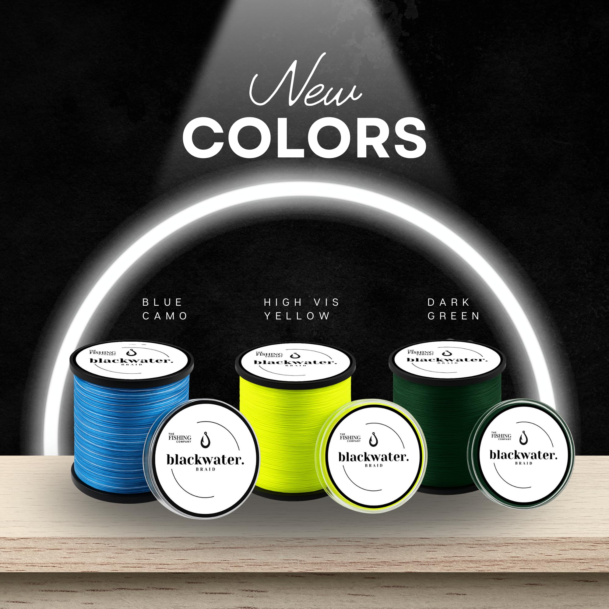The Fishing Company Blackwater Braid saltwater-closeup highlights corrosion resistance and durability